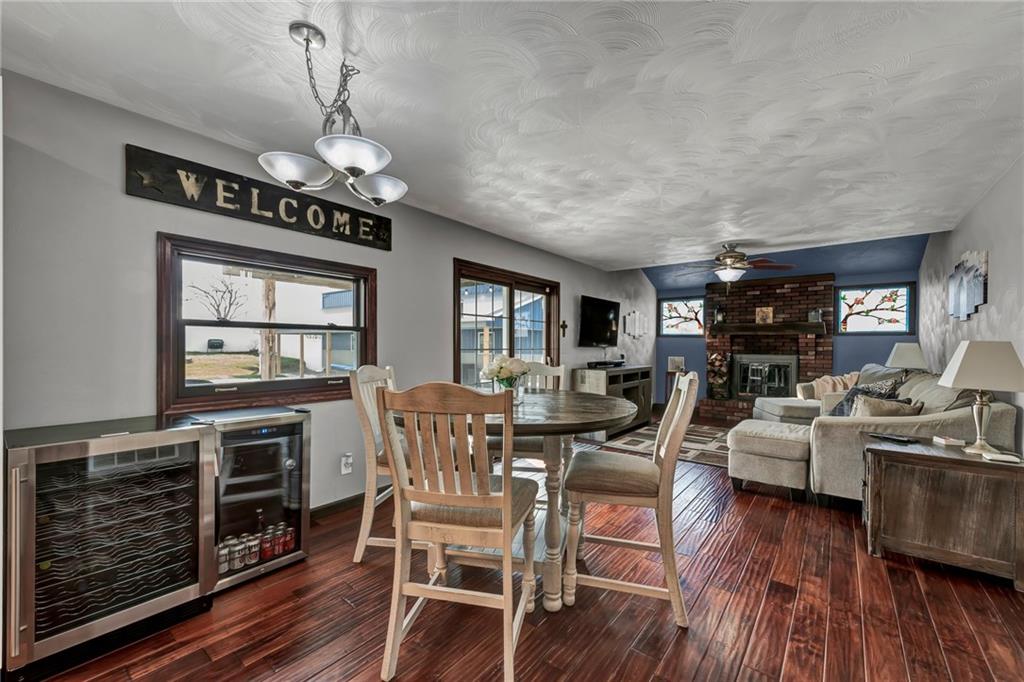 144 Wetzel Road Sarver, PA 16055 - Photo 28 of 48 a view of a dining room with furniture window and wooden floor