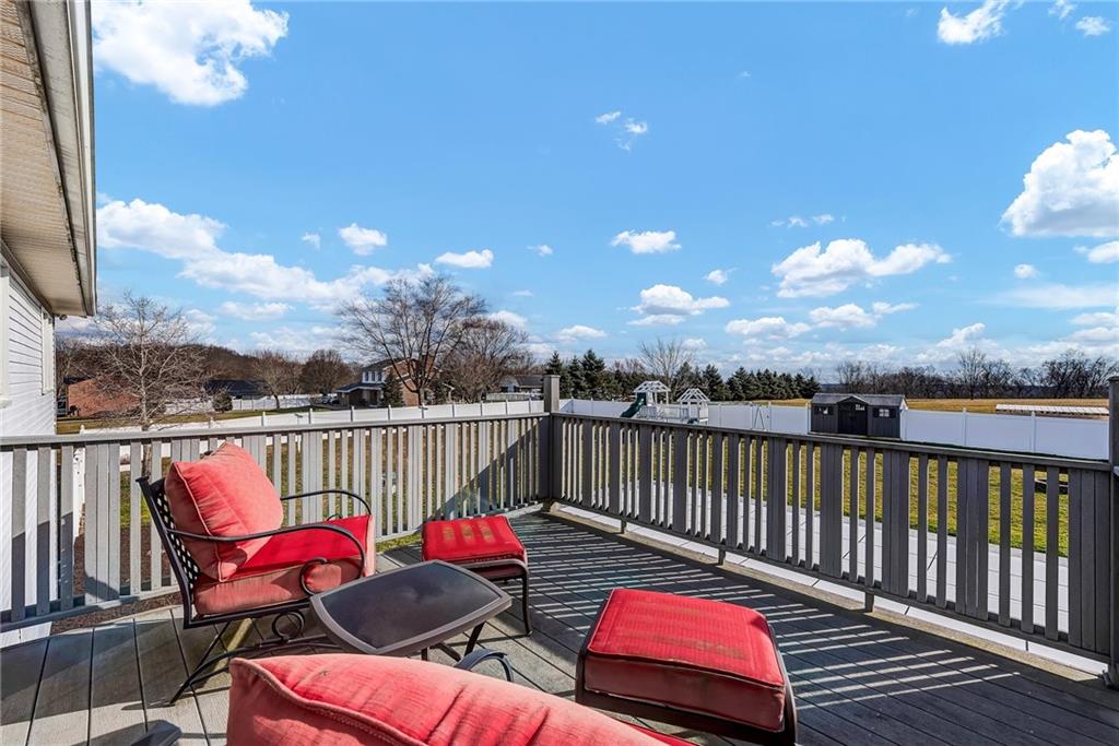 144 Wetzel Road Sarver, PA 16055 - Photo 36 of 48 a view of a balcony with furniture