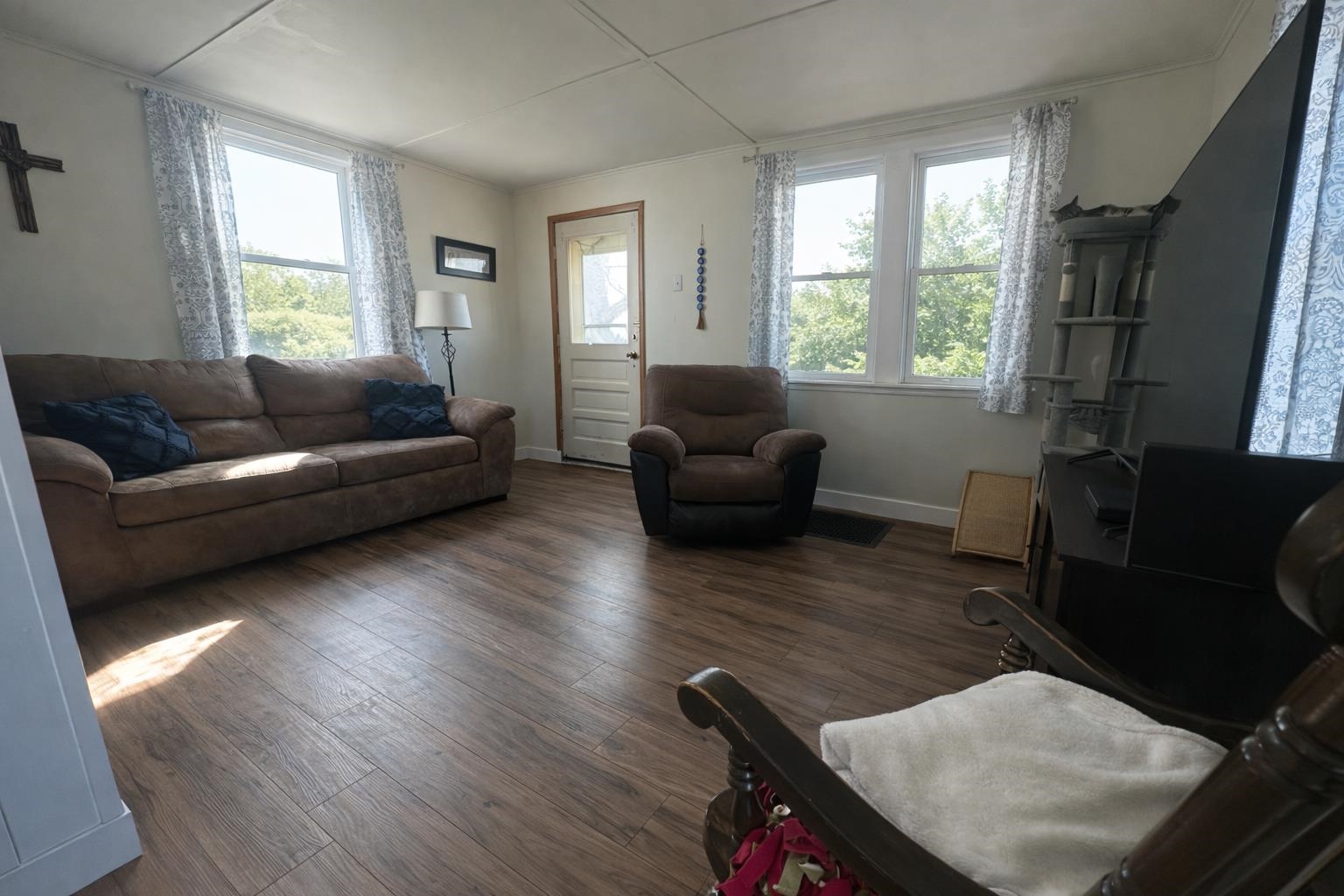 307 South 5th Street Oregon, IL 61061 - Photo 6 of 18 a living room with furniture window and wooden floor