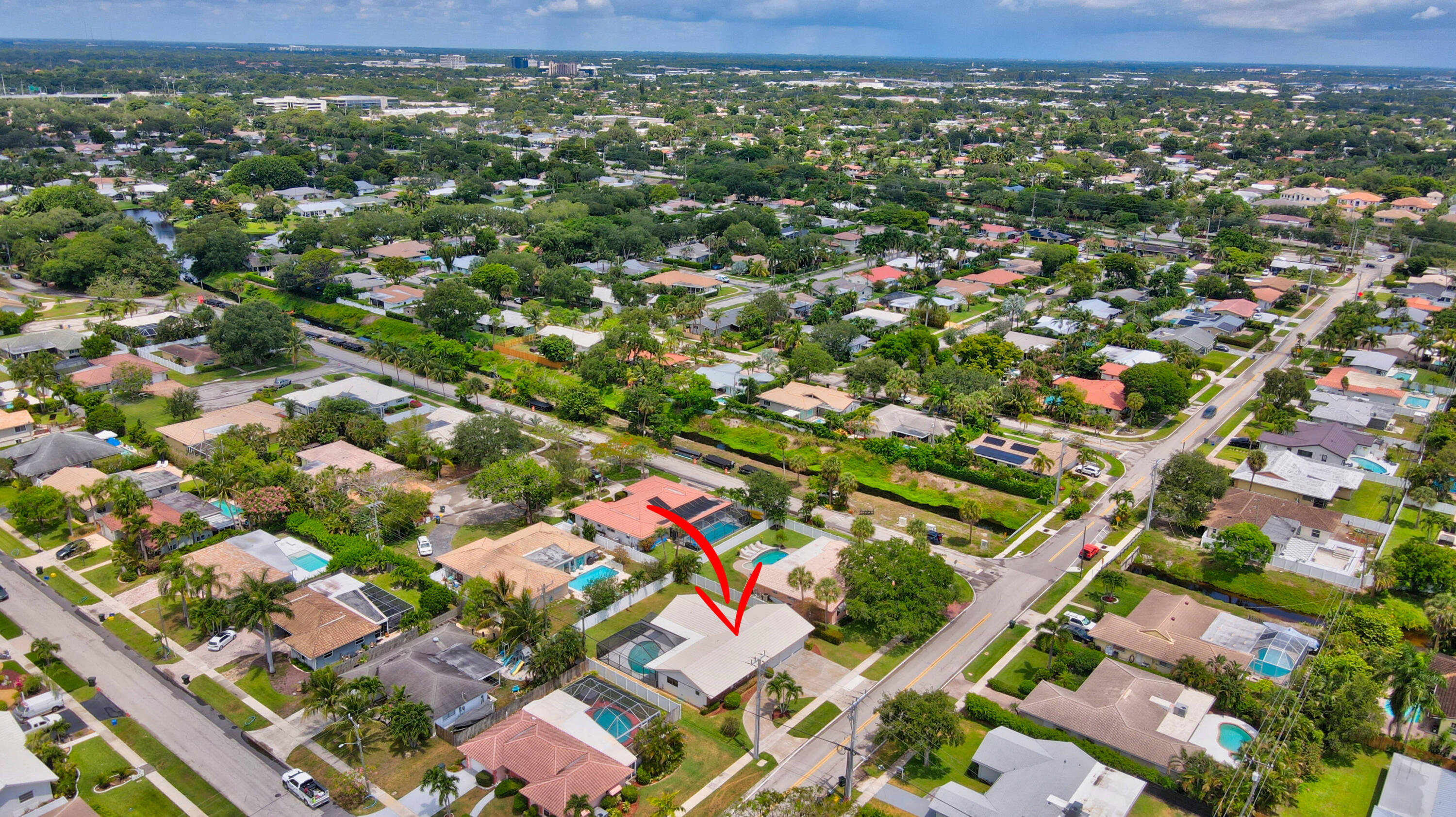 251 Southwest 9th Avenue Boca Raton, FL 33486 - Photo 35 of 37 view of city and green space