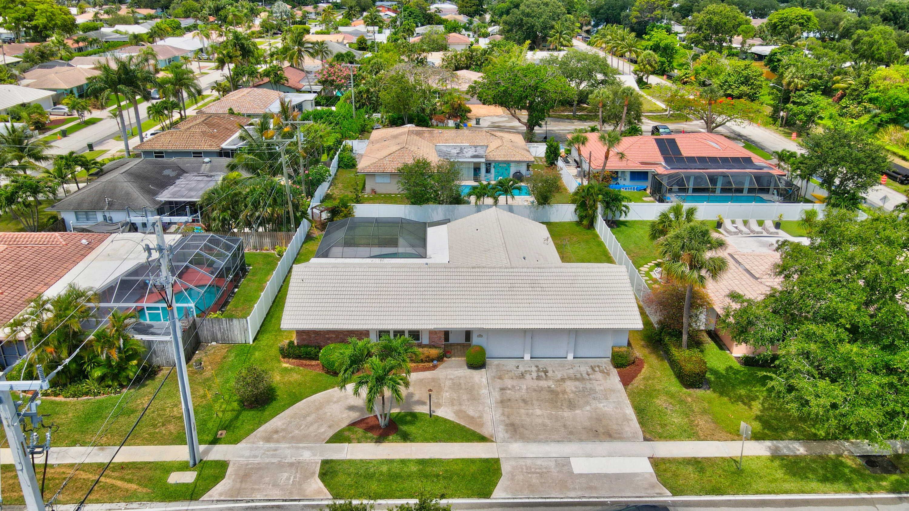251 Southwest 9th Avenue Boca Raton, FL 33486 - Photo 37 of 37 an aerial view of a house