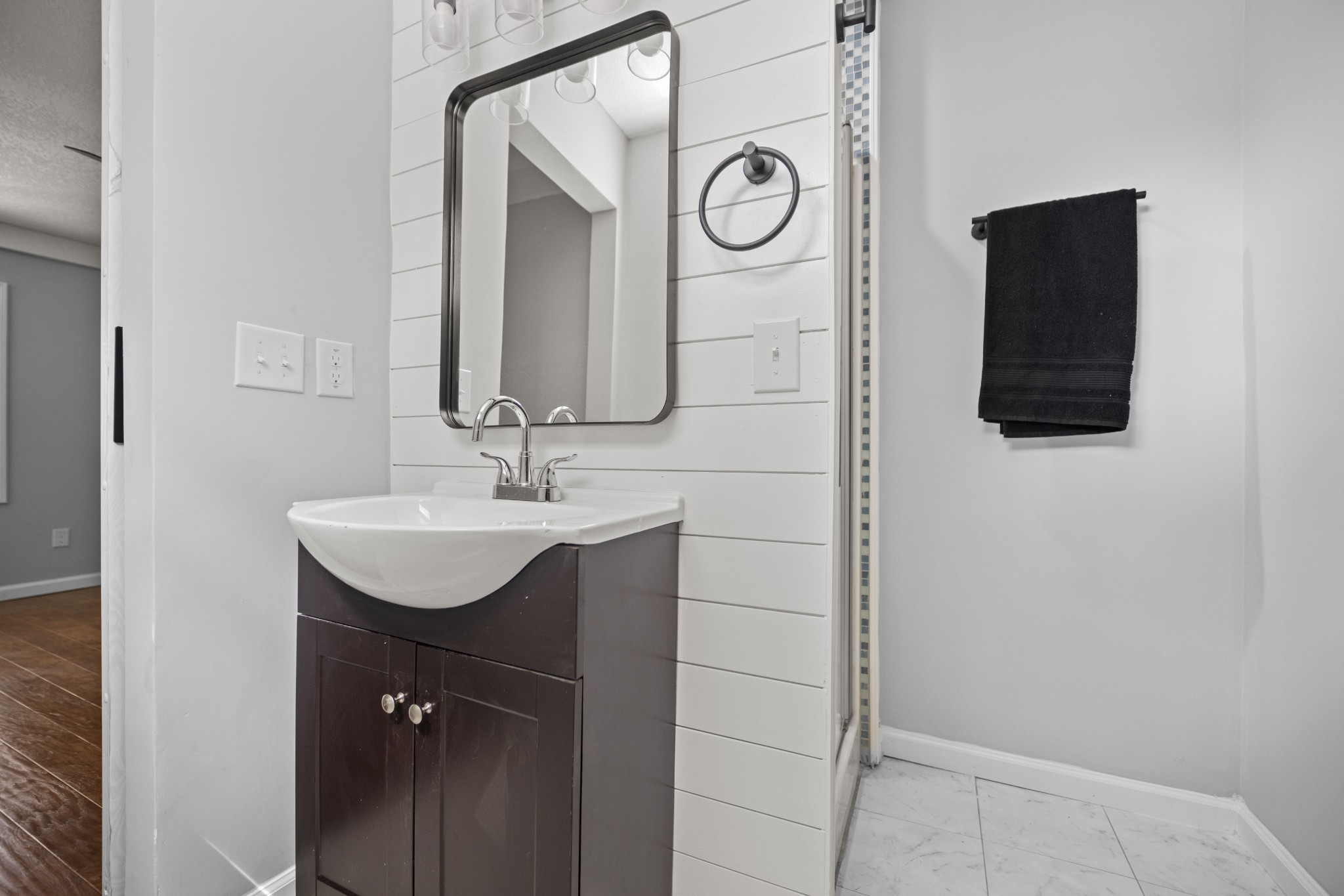 712 Westside Drive Tullahoma, TN 37388 - Photo 22 of 28 a bathroom with a sink and a mirror