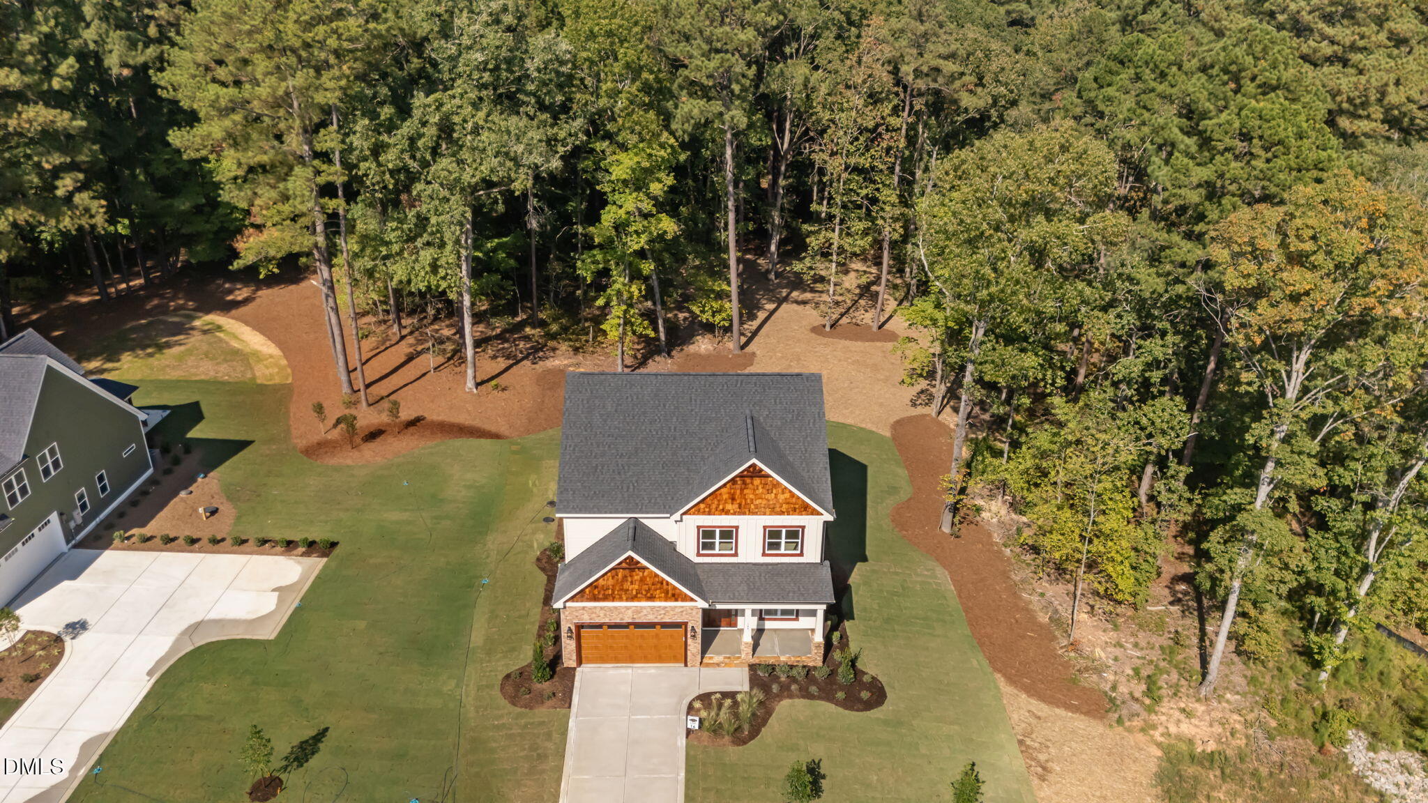 188 Landon Ridge Sanford, NC 27330 - Photo 41 of 44 an aerial view of a house with swimming pool