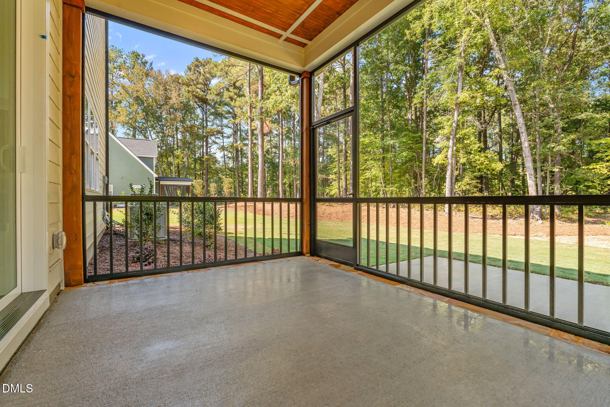 188 Landon Ridge Sanford, NC 27330 - Photo 42 of 44 a view of a garden from a balcony