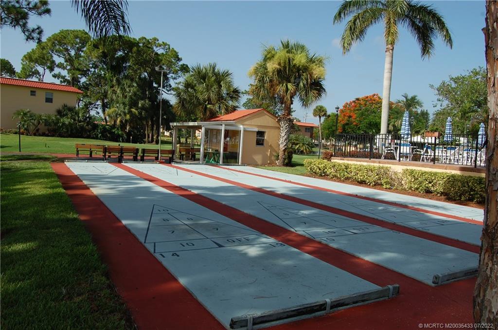 1927 Southwest Palm City Road, Unit E Stuart, FL 34994 - Photo 21 of 30 Shuffleboard & bocce