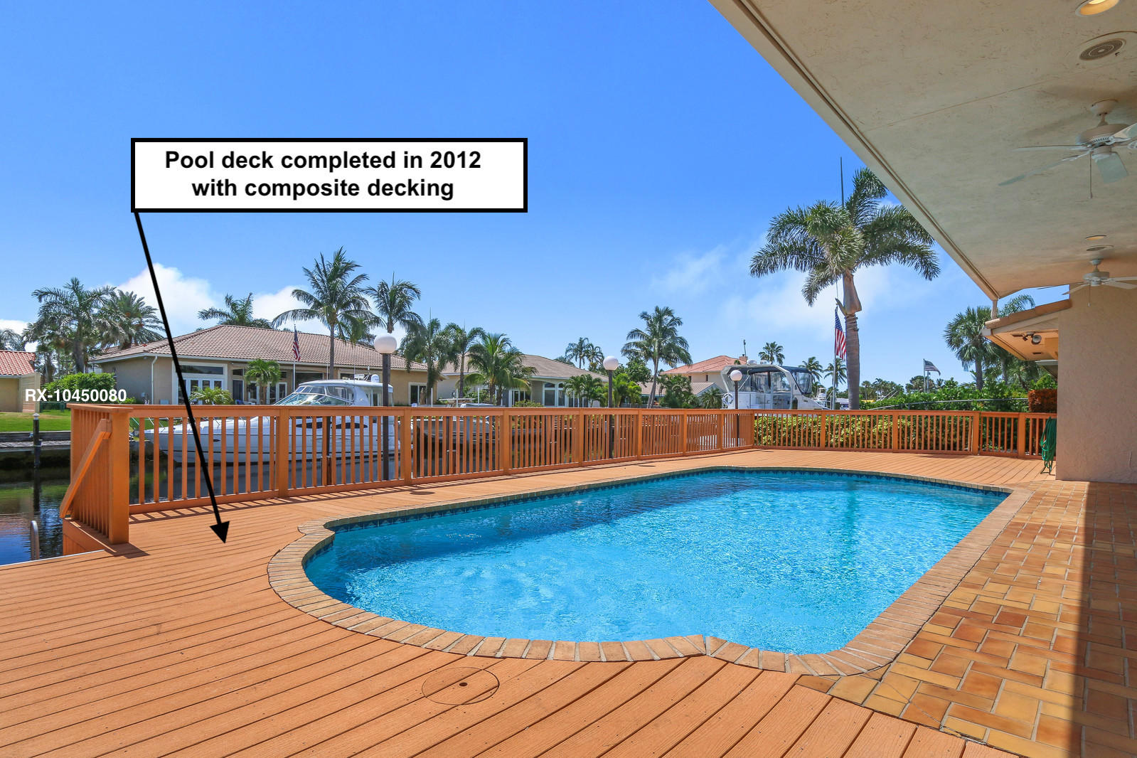 3750 Northeast 25th Avenue Lighthouse Point, FL 33064 - Photo 27 of 28 Composite Pool Deck 2012