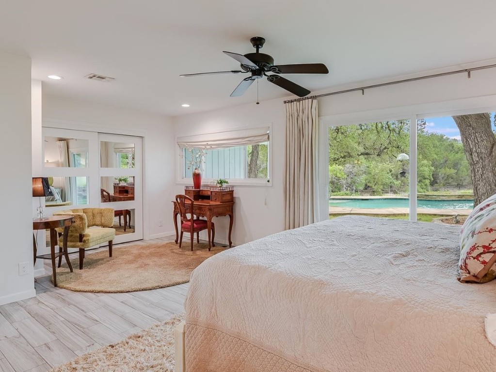 1500 Spoke Hollow Road Wimberley, TX 78676 - Photo 16 of 39 a view of a livingroom with furniture window and outside view