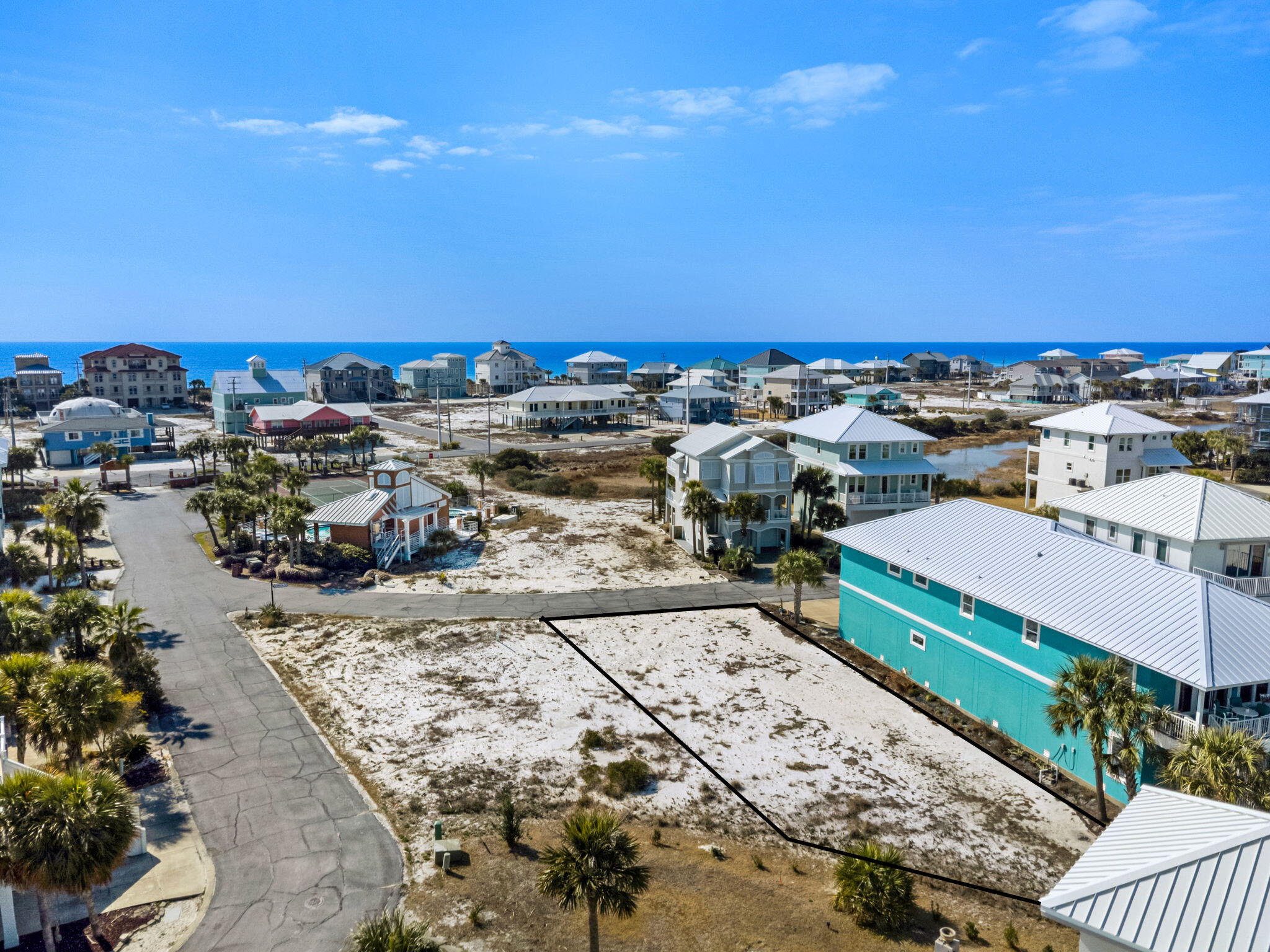 Lot 5 Bermuda Drive Navarre, FL 32566 - Photo 3 of 29 Outline with Gulf View