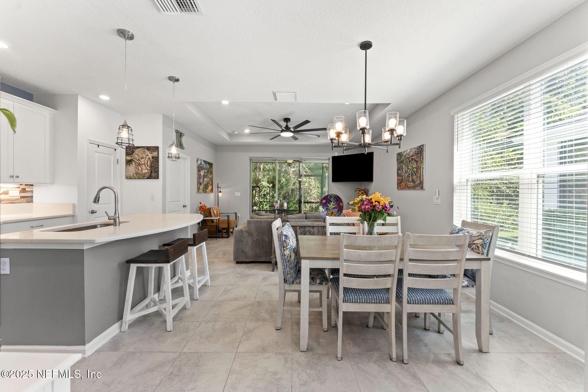 128 Modesto Drive St. Augustine, FL 32086 - Photo 10 of 30 a view of a dining room with furniture window and outside view