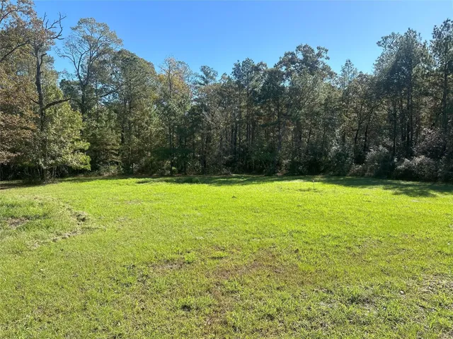 a view of an outdoor space and a yard