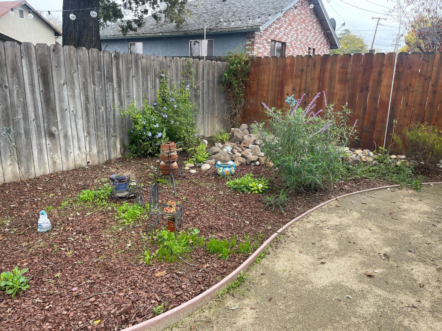 85 West 8th Street Tracy, CA 95376 - Photo 24 of 27 a garden with wooden fence