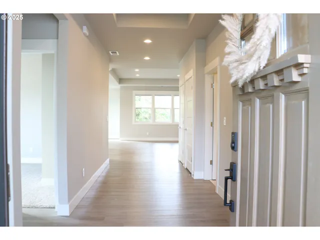 a view interior of the house and wooden floor