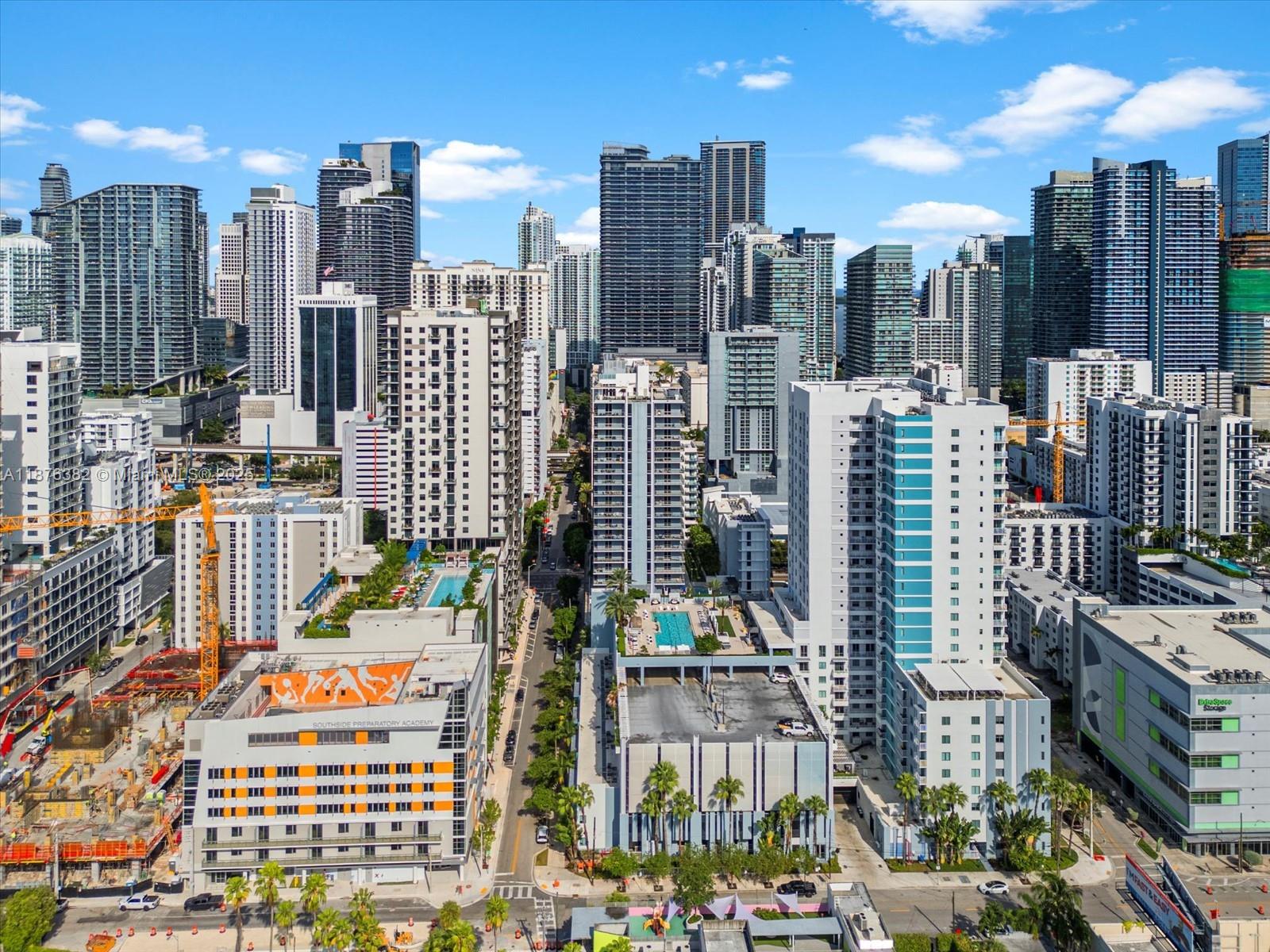1010 Southwest 2nd Avenue, Unit 1908 Miami, FL 33130 - Photo 40 of 49 a city view with tall buildings