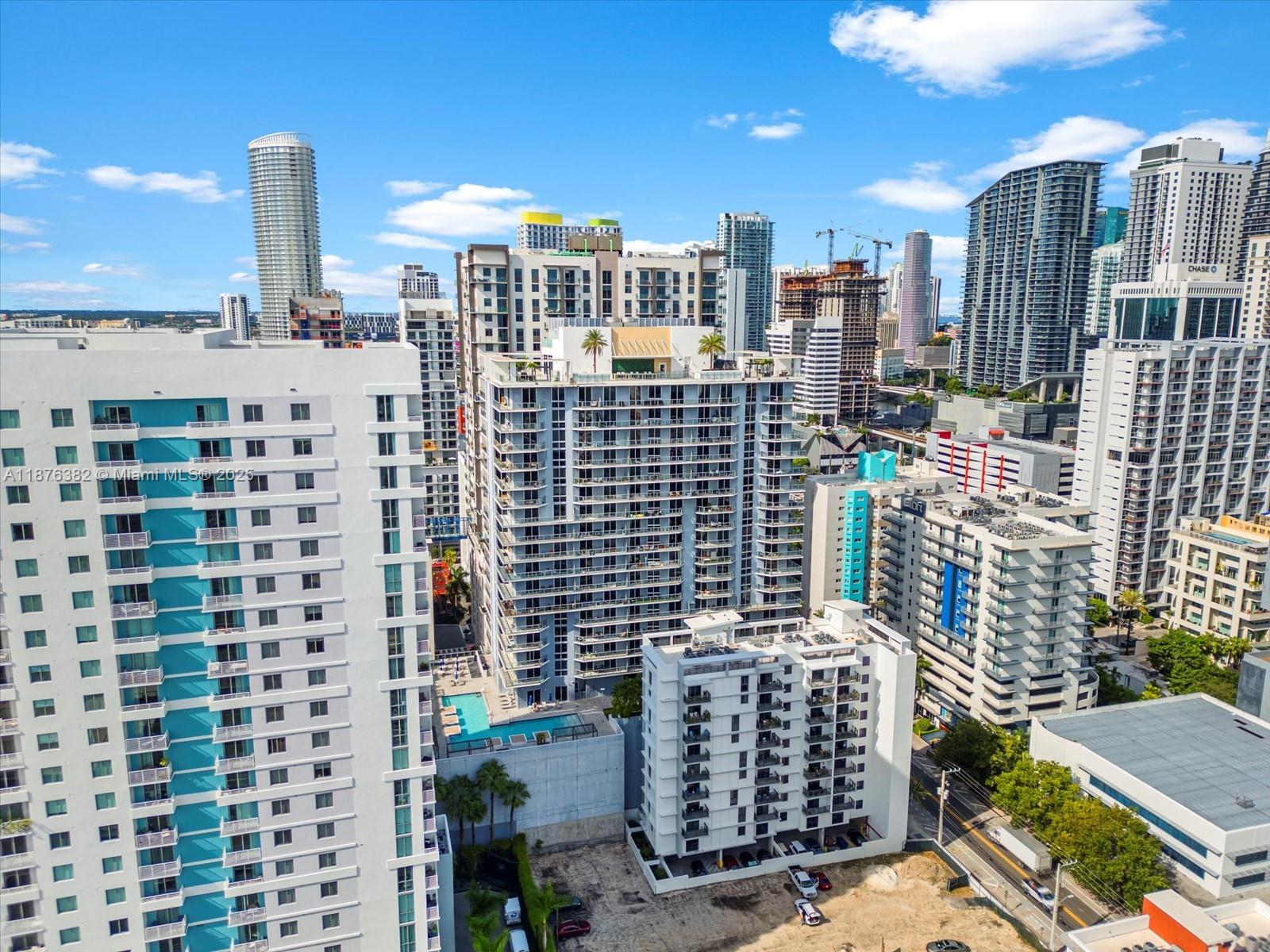 1010 Southwest 2nd Avenue, Unit 1908 Miami, FL 33130 - Photo 44 of 49 a view of a city with tall buildings