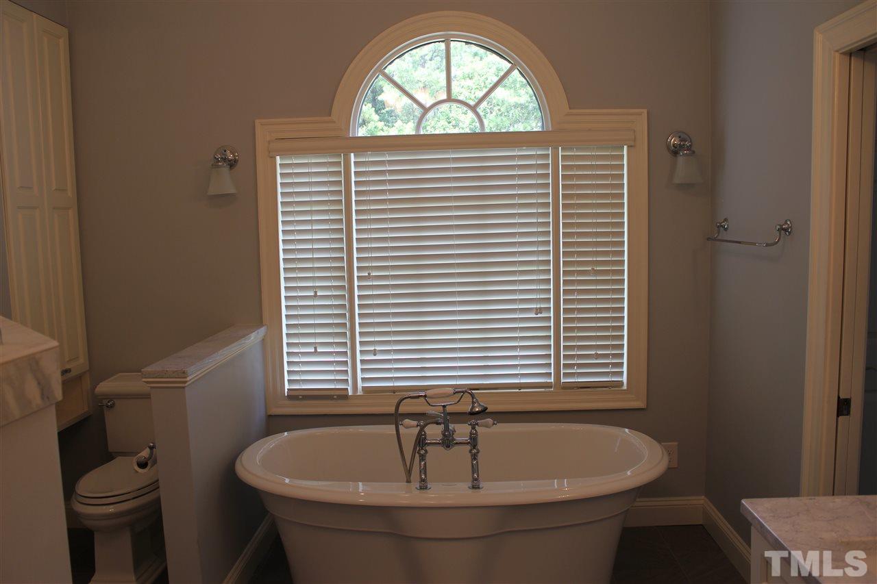 11020 Brass Kettle Road Raleigh, NC 27614 - Photo 14 of 25 Master Bath with Free Standing Garden Tub and Walk In Shower.