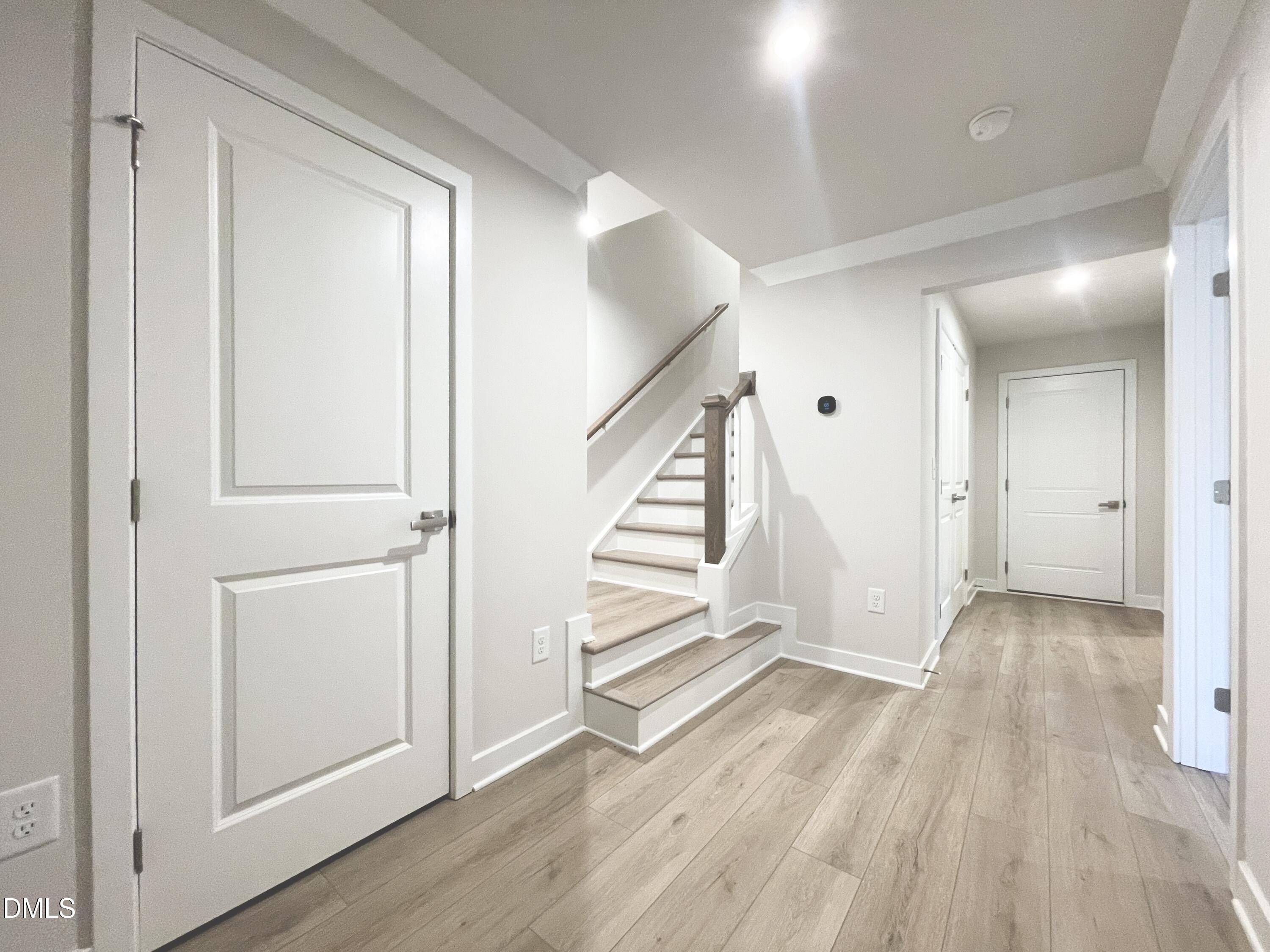 2305 Pitchfork Lane Durham, NC 27713 - Photo 2 of 27 a view of entryway with wooden floor