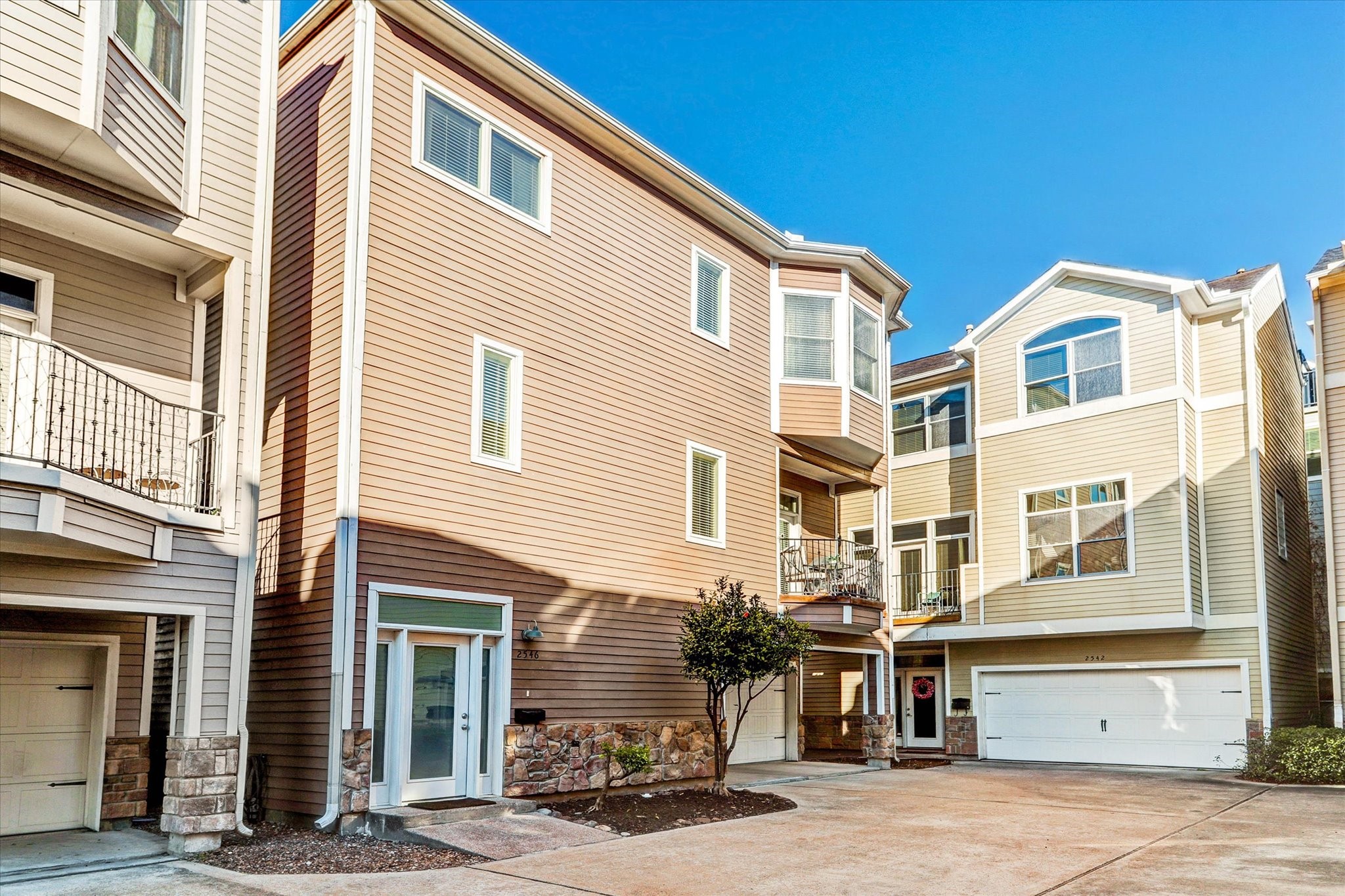 Outside view of the home