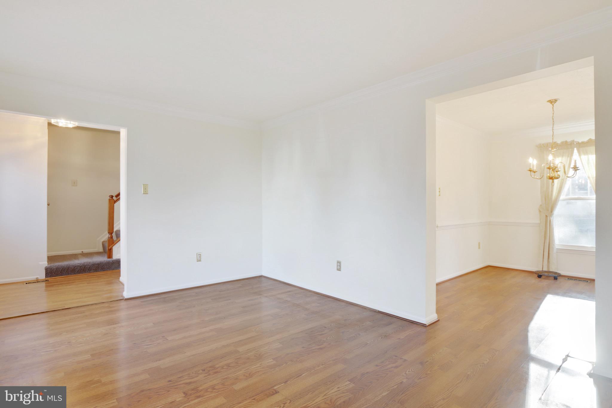 6678 Slacks Road Eldersburg, MD 21784 - Photo 3 of 42 Living Room at Front of Home w/ Hardwood Floors