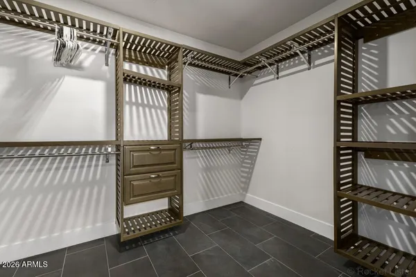 a view of walk in closet