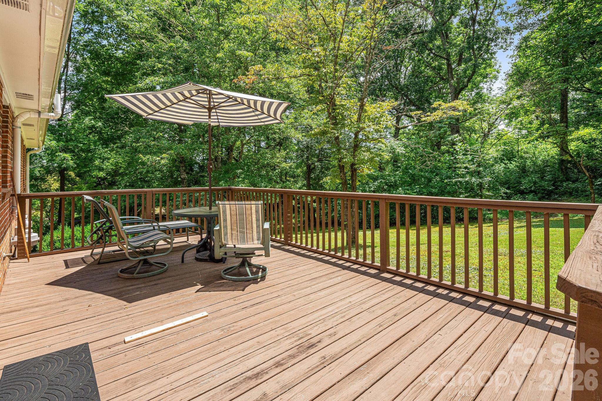 61 Spring Cove Drive Brevard, NC 28712 - Photo 29 of 39 a view of sitting area on roof deck