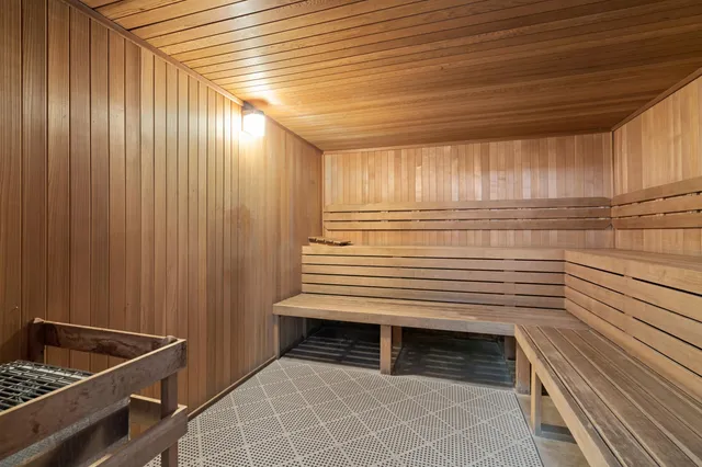 a view of a patio with swimming pool