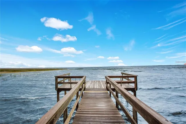 a view of ocean from balcony
