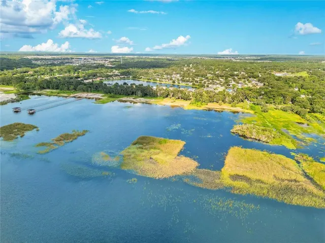 a view of an ocean and beach