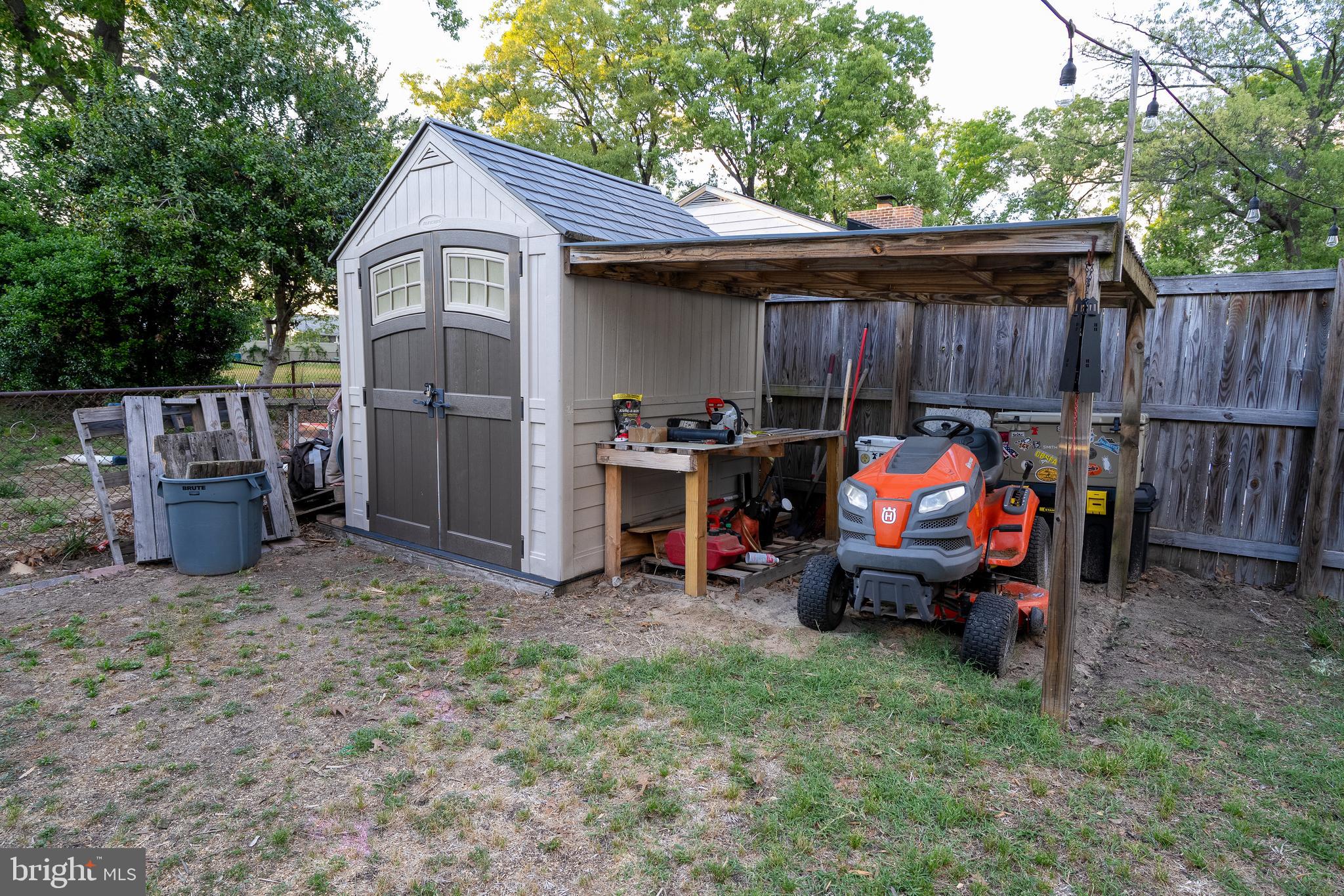 1816 Cremen Road Pasadena, MD 21122 - Photo 30 of 46 Shed with covered storage area