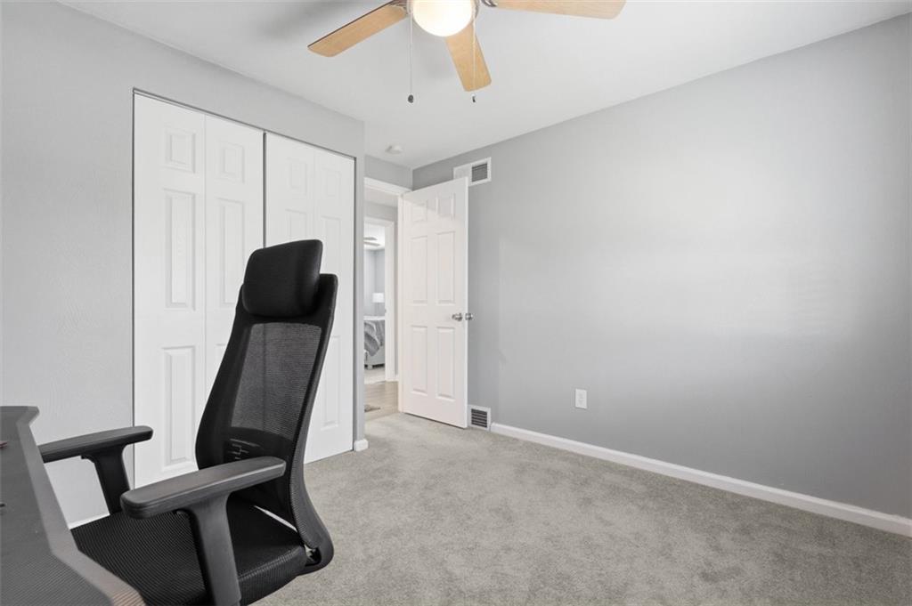 3106 Greenfield Road Glenshaw, PA 15116 - Photo 28 of 47 a view of room with furniture and a ceiling fan