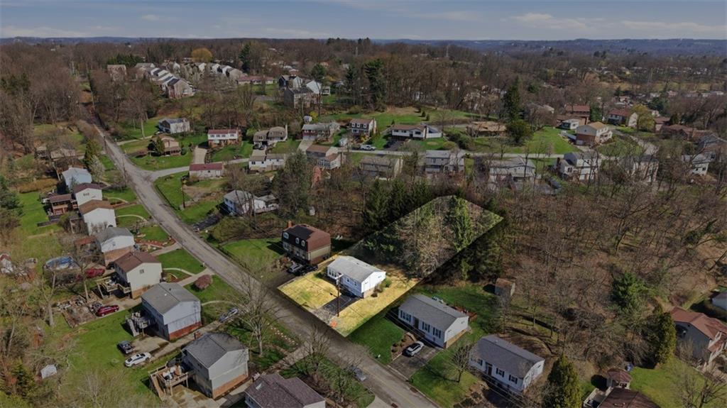 3106 Greenfield Road Glenshaw, PA 15116 - Photo 4 of 47 an aerial view of residential house with outdoor space