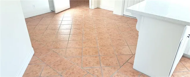 a view of a bedroom from window