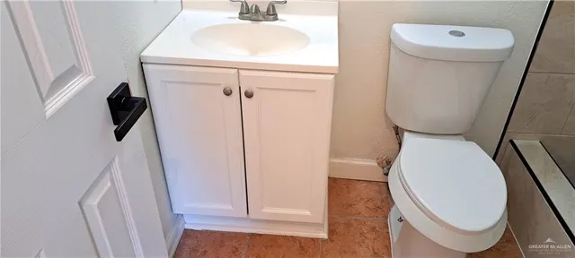 a view of a bathroom with a sink