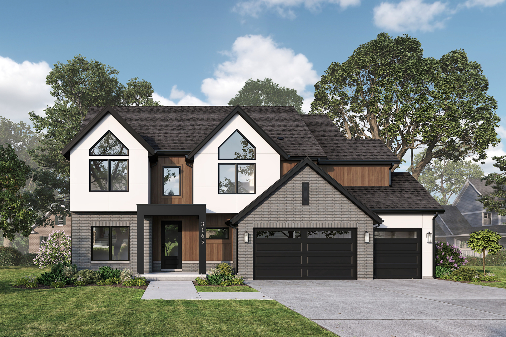 27-w151 48th Street Naperville, IL 60563 - Photo 1 of 25 a front view of a house with a yard and garage