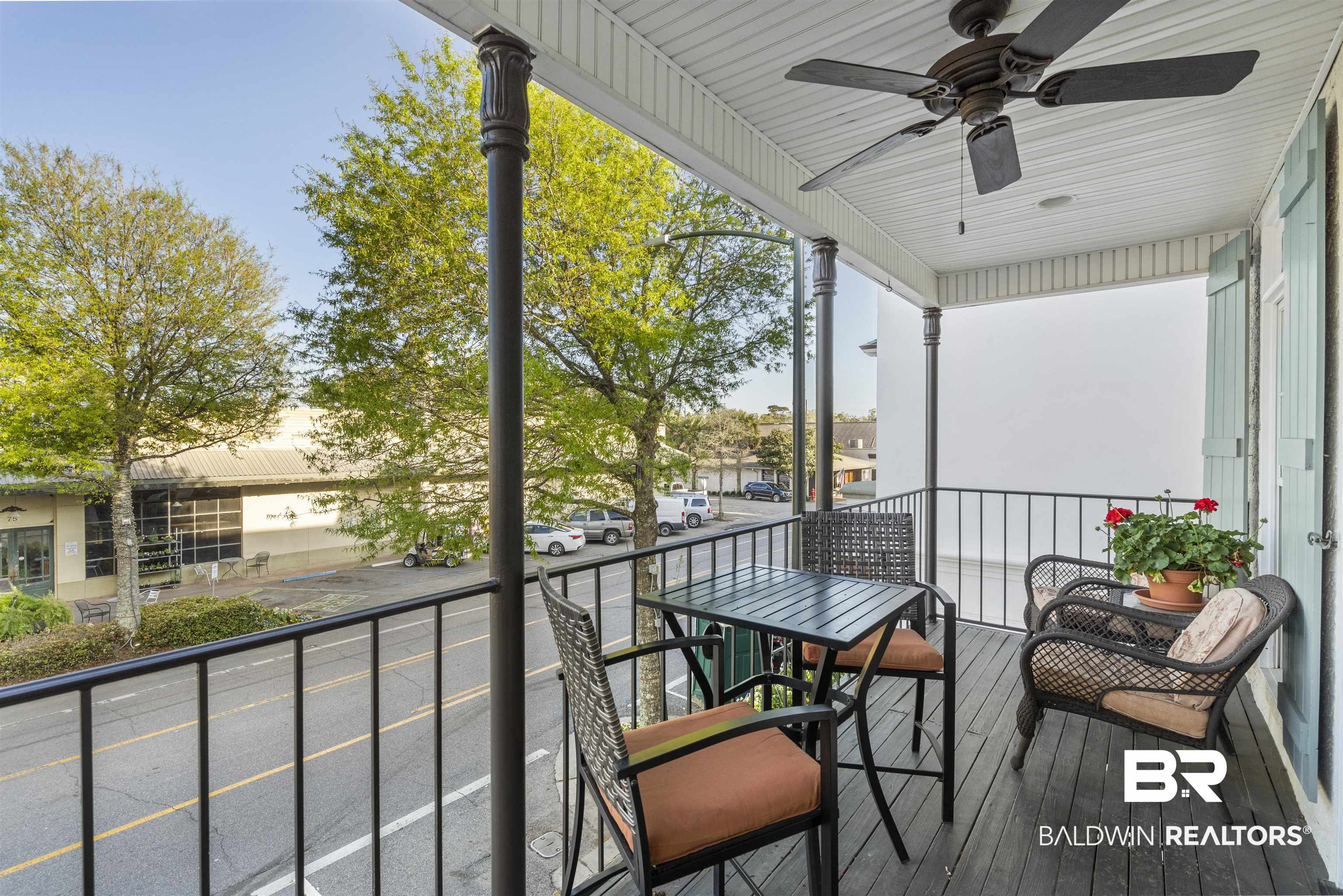 70 South Section Street, Unit 1 Fairhope, AL 36532 - Photo 20 of 21 Balcony On Section St S V