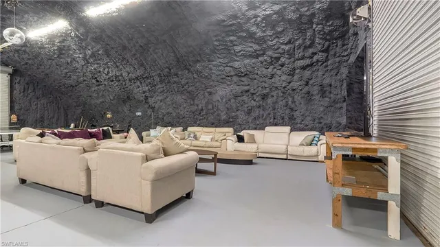 a terrace view with sitting space