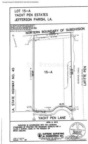 $45,000 | 15 A Yacht Pen Lane, Lafitte, LA 70067