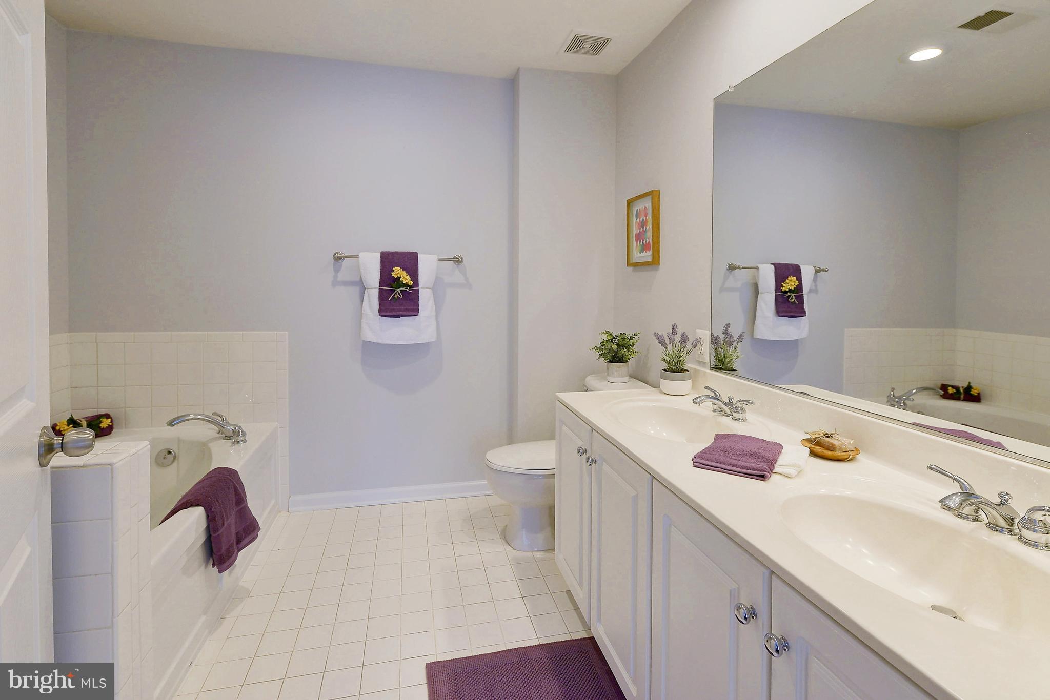 807 Capitol Square Place Southwest Washington, DC 20024 - Photo 17 of 30 a bathroom with a sink mirror and toilet