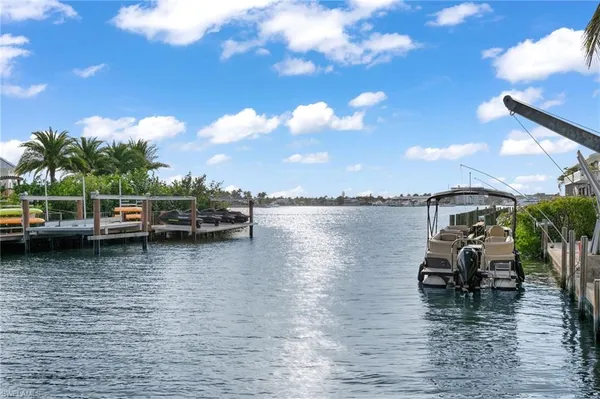 a view of a lake from a balcony