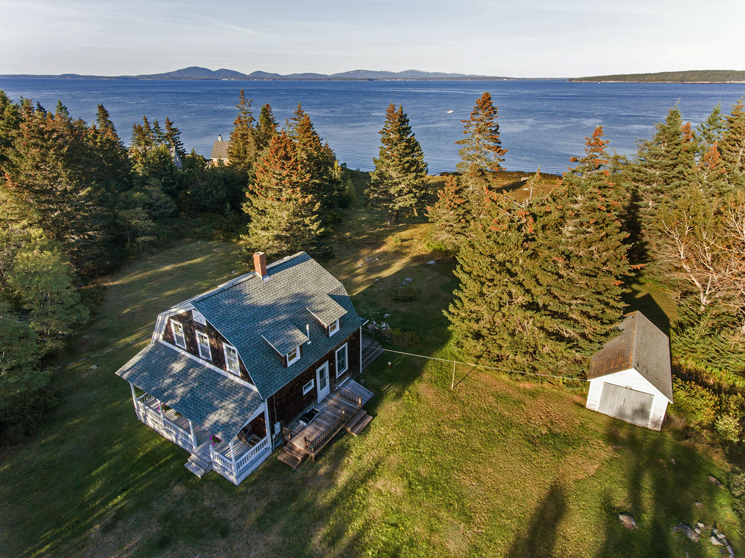 112 Atlantic Loop Road Swans Island, ME 04685 - Photo 2 of 23 Cottage on the coast of Maine