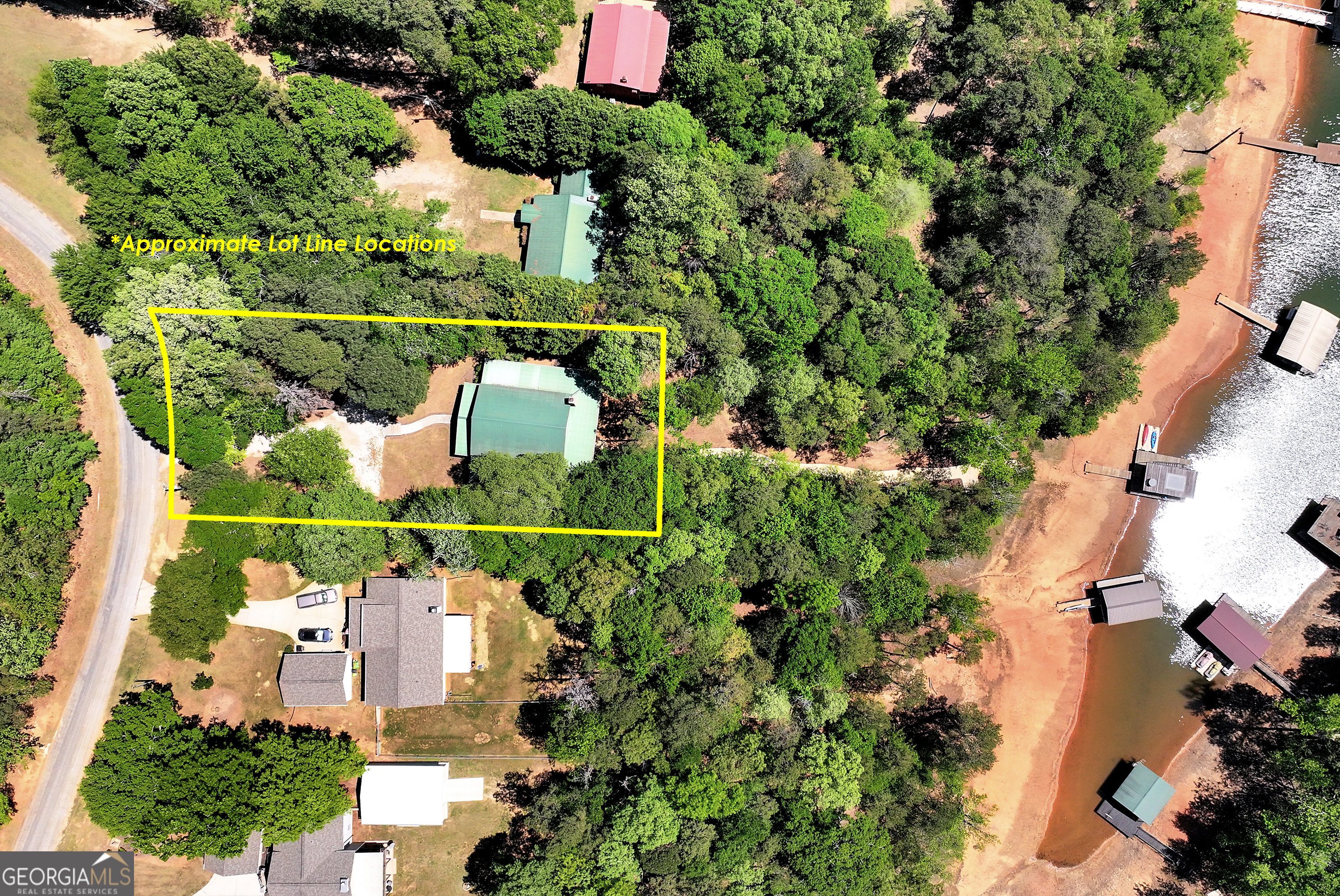 142 Hugh Dorsey Road Hartwell, GA 30643 - Photo 64 of 65 Any boundary/lot lines shown in listing photos are for illustrated purposes only and are not guaranteed to be accurate.