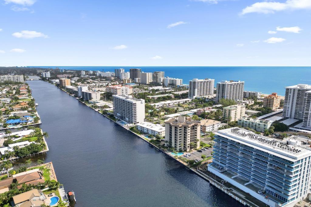 501 North Riverside Drive, Unit 203 Pompano Beach, FL 33062 - Photo 55 of 63 a city view from a balcony