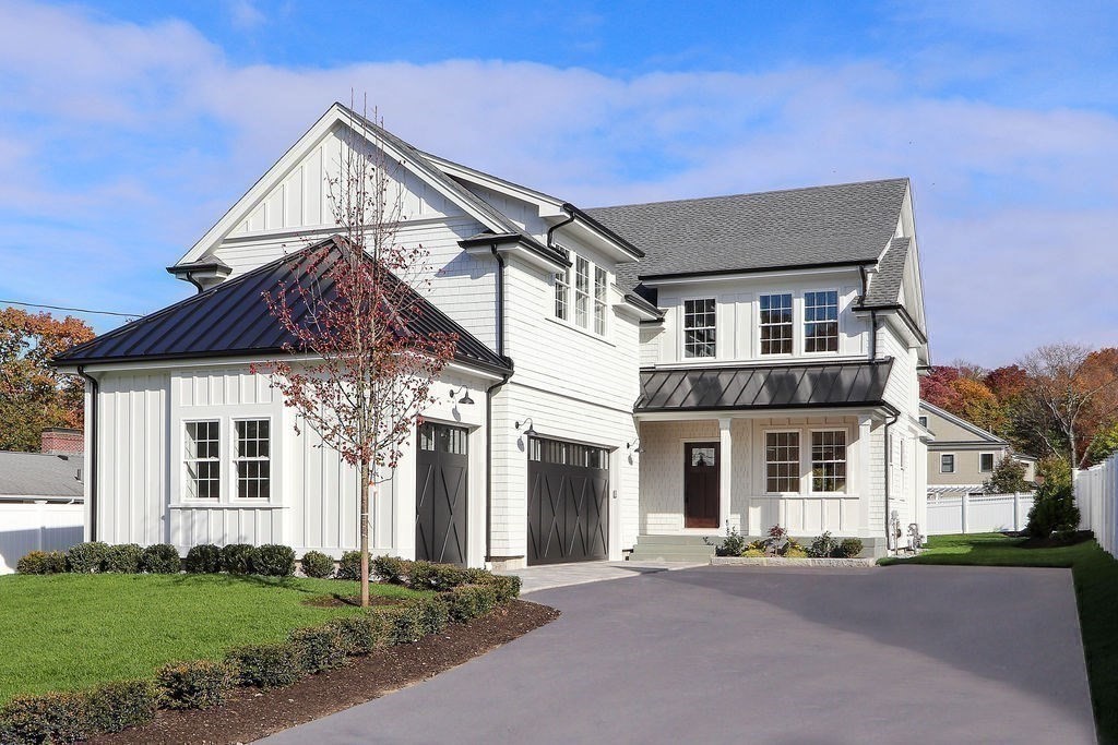 48 Valley View Road Waltham, MA 02452 - Photo 23 of 29 front view of a house with a yard