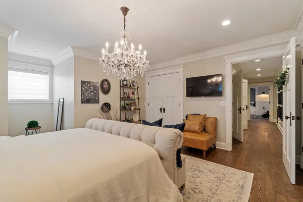 a view of a patio with couches chairs and a yard