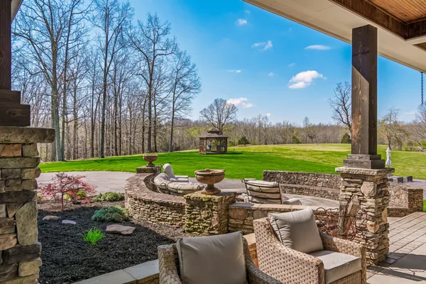 a view of an ocean and beach