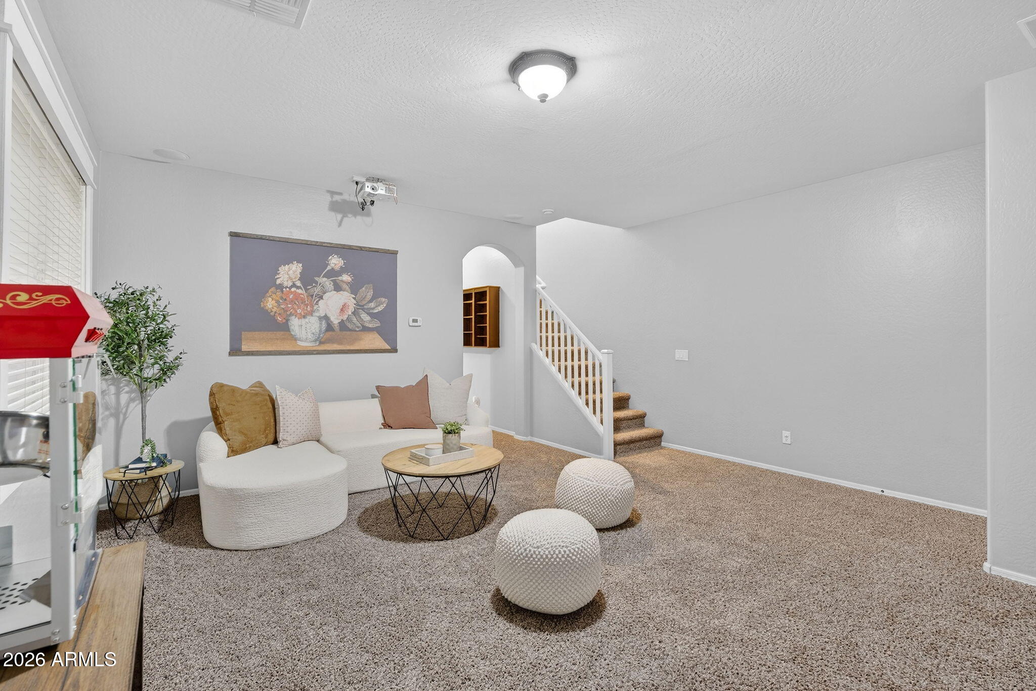 4052 East Milky Way Gilbert, AZ 85295 - Photo 21 of 73 a living room with furniture and wooden floor