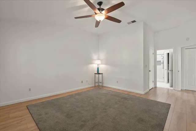 wooden floor in an empty room