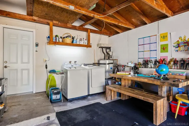 a view of a outdoor space and swimming pool