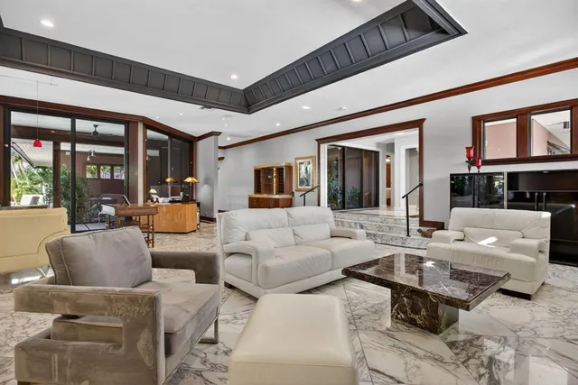 a view of a kitchen with cabinets