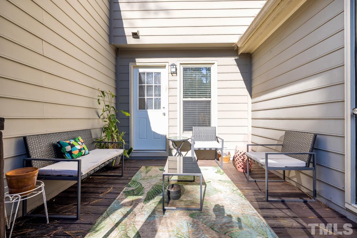 1202 Shadow Bark Court Raleigh, NC 27603 - Photo 5 of 27 a outdoor space with a couch
