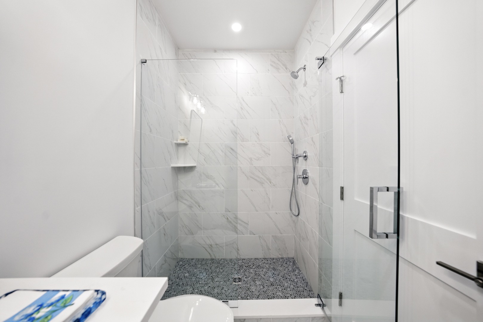 10 Beach Grass Road Nantucket, MA 02554 - Photo 23 of 29 a bathroom with a shower and toilet